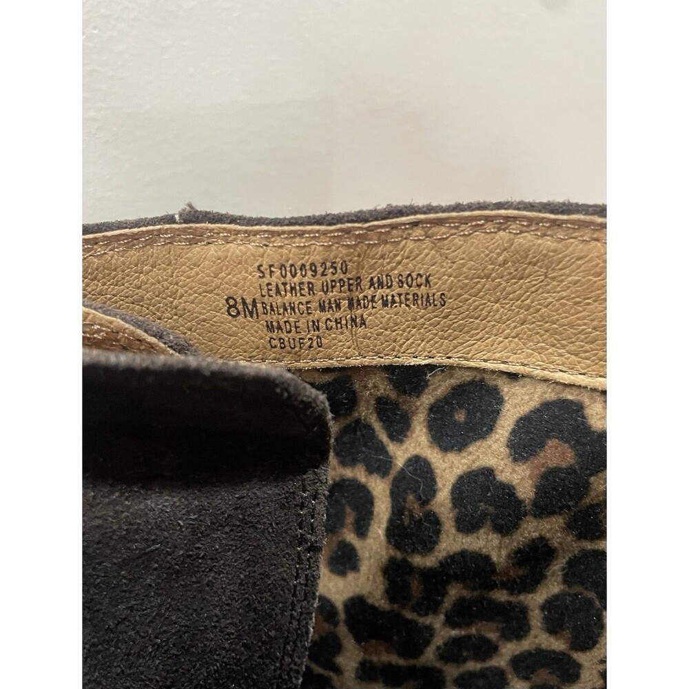 Sofft SHARNELL II Brown Suede Waterproof Back Lace Up Knee High Riding Boot Sz 8 - Picture 4 of 7